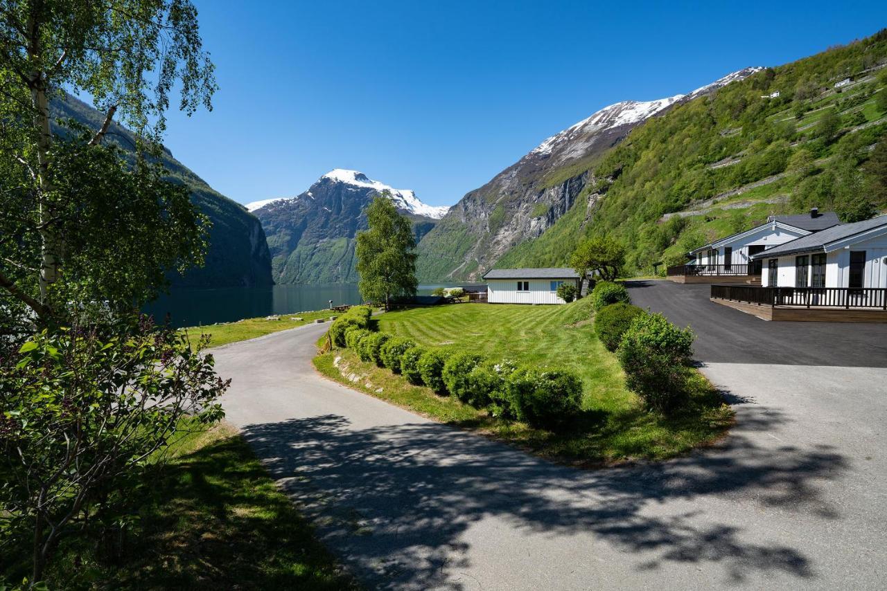 Geirangerfjorden Feriesenter Hotell Eksteriør bilde