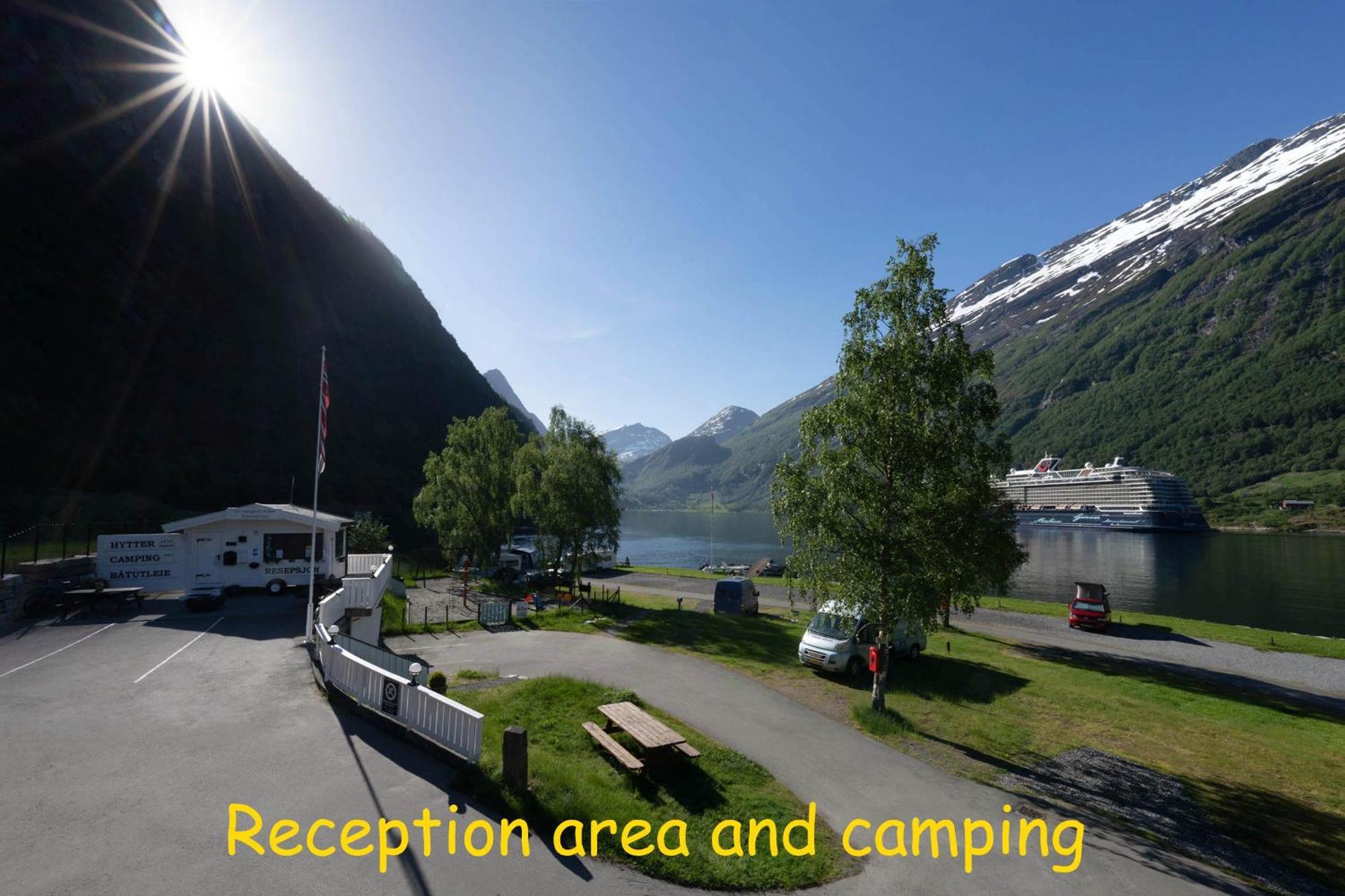 Geirangerfjorden Feriesenter Hotell Eksteriør bilde